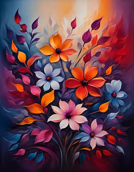 novuschroma82 style abstract florals painting <lora:novuschroma82 style:1>