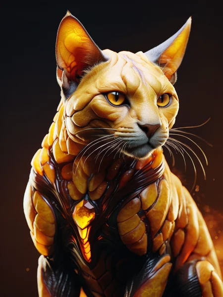 ral-amber, male meahophontron <lora:ral-amber-sdxl:0.2> dark blend background background