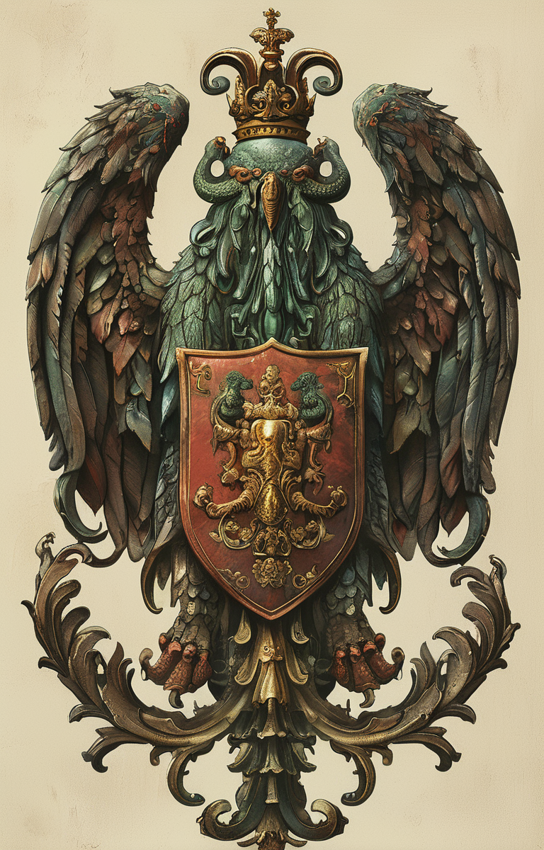masterpiece,best quality,<lora:tbh227-sdxl:0.9>,illustration,style of Coat of Arms,Cthulhu