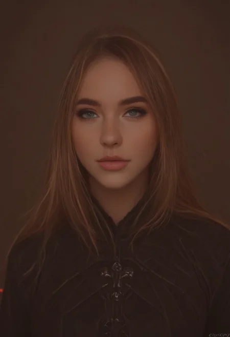 cg, a ginger woman wearing an impressive futuristic suit standing in an impressive, blond hair, ((alienship with turquoise and red lights)), Cinematic, high resolution, sharp focus, mystical, alien, science fiction, futuristic, dynamic style, CGI style, Cross processing color correction, perfect face, perfect eyes, realistic