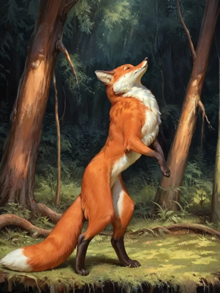 Score_9, score_8_up, scenery, solo 1girl, bipedal fox lisichka, unconscious lisichka_C, furry fox <lora:Lisichka:0.9>, wild forest, by Greg Rutkowski, highly detailed, masterpiece, extreme detailed, hyperrealistic, masterpiece,