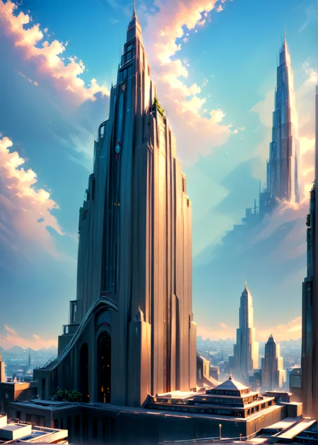 score_9, score_8_up, score_7_up,
<lora:Art_Deco_(Architecture)_(Pony)_(AD):1> Art Deco, scenery, architecture, monumental architecture,  building, city, cityscape, 
8K, In'ei, chiaroscuro, rim lighting, perfect depth of field shot, ray tracing, beautiful, subsurface scattering, idealized city, wide beautiful boulevards, busy city center, parks and manicured lawn areas, large parks, plazas, detailed fluffy anime clouds, skyscrapers, made out of limestone, art deco windows, photographic realism, art by Thomas Kinkade, soft lighting, soft shading,  
BREAK zPDXL, zPDXLxxx,     <lora:perfection style:1> <lora:sdxl_lightning_8step_lora:0.5> <lora:SDXLHighDetail_v5:1> <lora:RMSDXL_Creative:0.8> <lora:Pony_DetailV2.0:1> <lora:MeMaXL_V3:0.15> <lora:great_lighting:1>