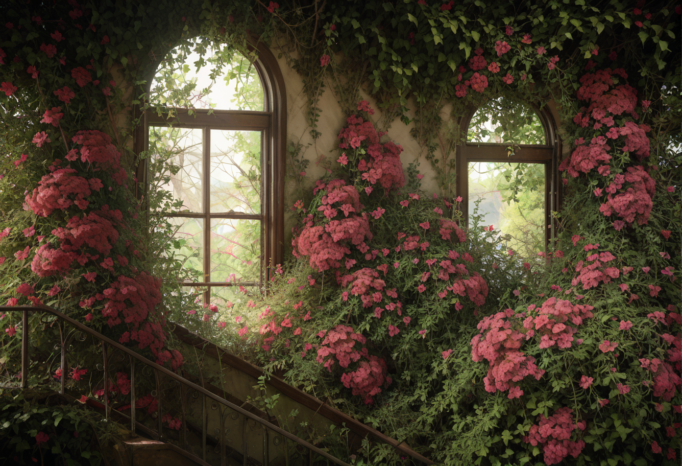 ,ruanyi0953,flower,window,<lora:0953 windows full of flowers_v1_pony:0.8>, score_9, score_8_up, score_7_up, score_6_up, score_9, score_8_up, score_7_up, score_6_up source_anime, blush, 1girl, seduce smile, perfect body , natural huge breasts