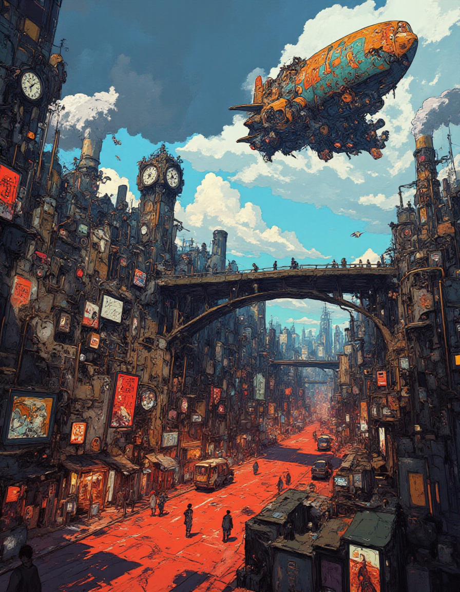 <lora:FLUX-daubrez-DB4RZ-v2:1>, <lora:CPA:1> anime, cyberpunk, <lora:ck-shadow-circuit:1> in the style of cksc