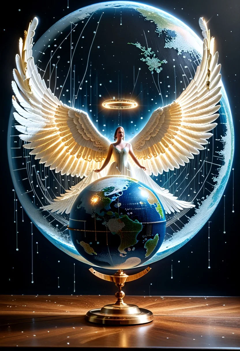 score_9, score_8_up, score_7_up, score_6_up, derpibooru_p_95, 
codeandigital, matrix, matrix codes, ai, ai consciousness, digital world, digital, science fiction, 
(a angel is the most beautiful of the digital ones, opening his wings over AI globe.:2.2)  
  bamboo, old, circuit, halo, rain, digital consciousness, digital waves, holographic interface,  retro artstyle, blue background, atmosphere, color, epic, grand, fine detail, cinematic, sharp focus, highly detailed, clear, nice composition, glowing, symmetry, perfect, coherent, aesthetic, great colors, beautiful, elegant, intricate, complex, artistic, cute, adorable, enhanced, colorful