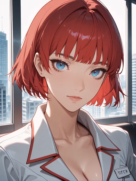 masterpiece, best quality, high resolution, very aesthetic, absurdres, newest, professional, high-quality, detailed eyes,
<lora:ILCErica:1>.0
CErica, 1girl, red hair, short hair, blue eyes, looking at viewer, portrait