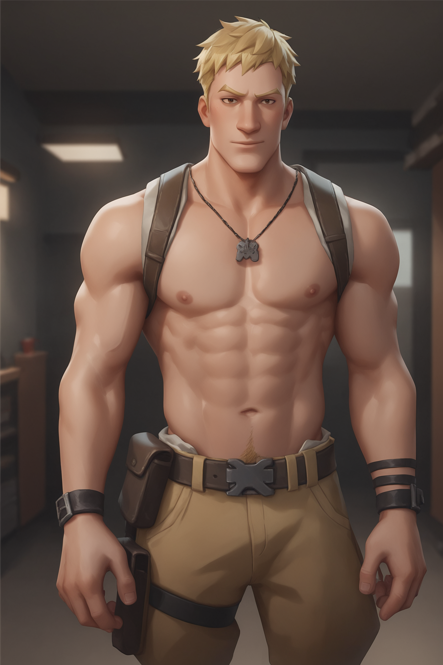 score_9, score_8_up, score_7_up, source_anime
(jonesy, 1boy, blonde hair, muscular), shirtless
<lora:detail:1> <lora:Smooth Anime:1> <lora:Jonesy:1>