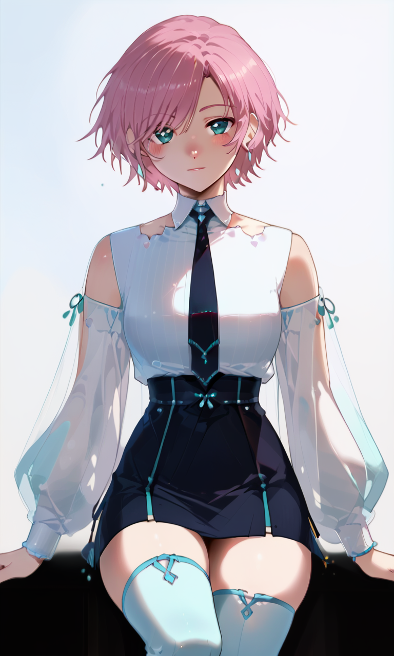 <lora:Yuuhi RiriPDXL_v1:1>Yuuhi RiriPDXL, 1girl, solo, thighhighs, short hair, necktie, skirt, looking at viewer, <lora:princess_xl_v2:0.8><lora:g0th1cPXL:0.3> g0th1cpxl<lora:Expressive_H:0.8> ExpressiveH<lora:NAI Smooth Boys Style SDXL_LoRA_20r_20e_8i_nr32_a16_Pony Diffusion V6 XL:0.8> score_9, score_8_up, score_7_up,