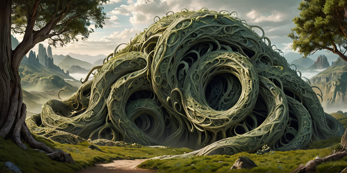 masterpiece, best quality, amazing quality, very aesthetic, absurdres, scenery, official art, A landscape made entirely of organic tissue, with massive, breathing structures and writhing tendrils covering the ground.