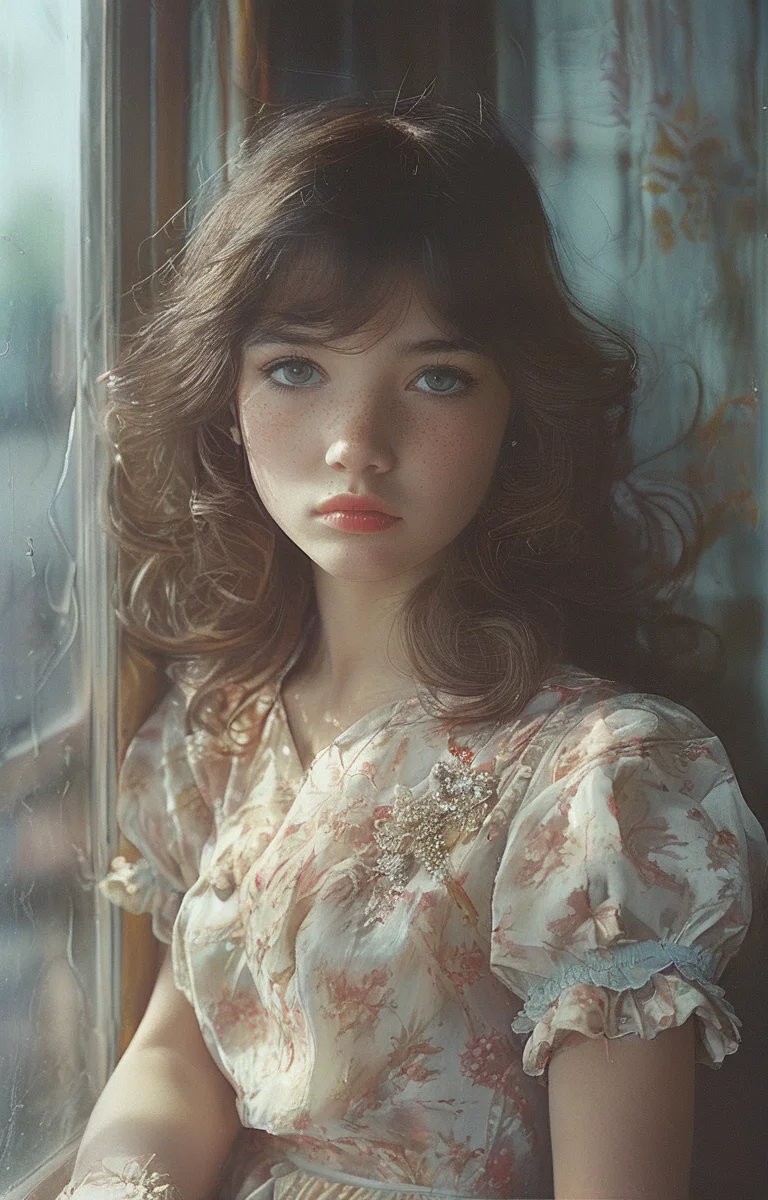 masterpiece,best quality,<lora:tbh156-sdxl:1>,illustration,style of Philip Lorca diCorcia, portrait of idolmaster cinderella girls,