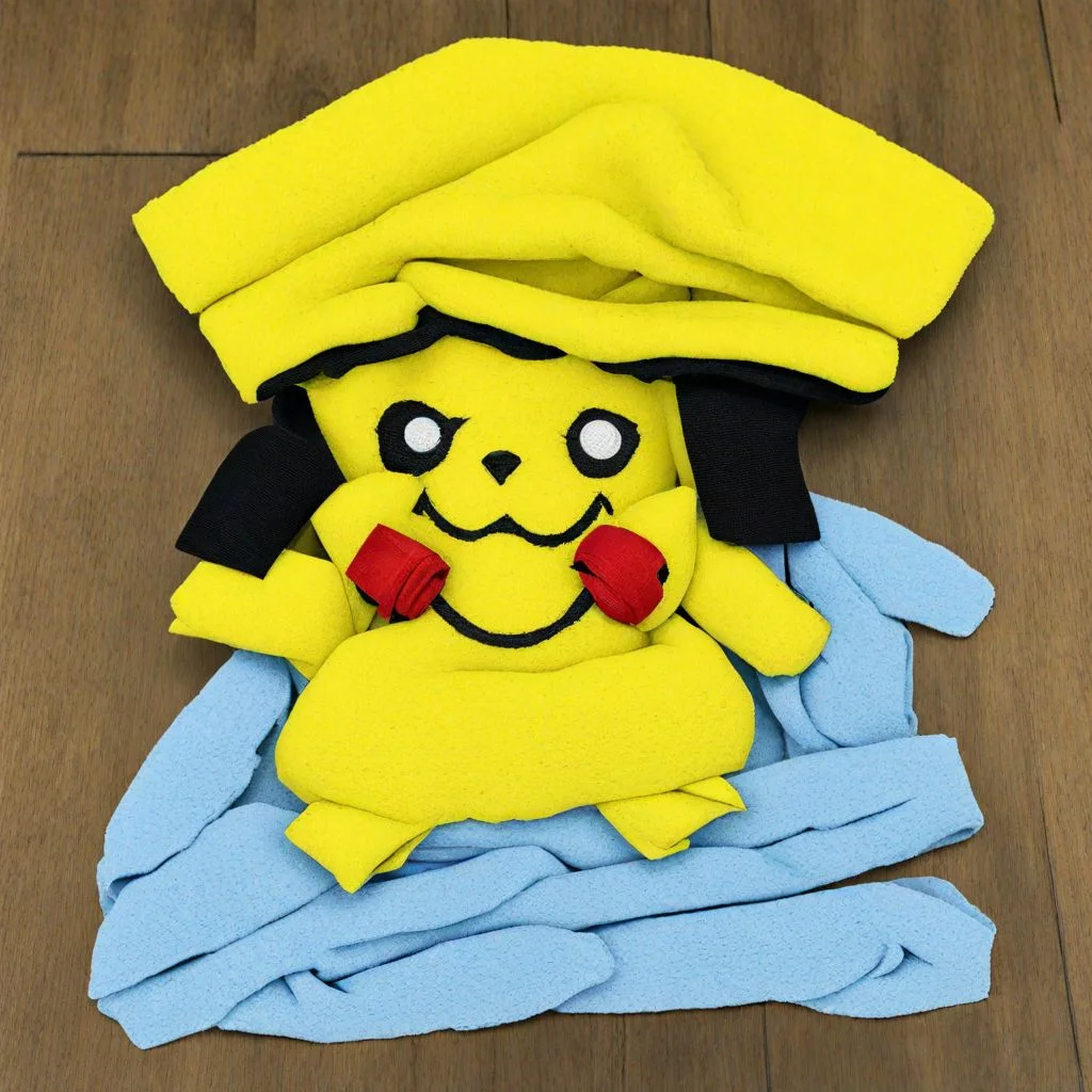 Pikachu LaundryArt <lora:LaundryArt_LoRA_r16:0.8>