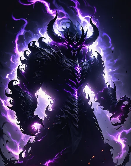 demon <lora:Dark_Aura_XL_-_Filled_with_miasma:1> dark aura,  dynamic angle, 8K, HD