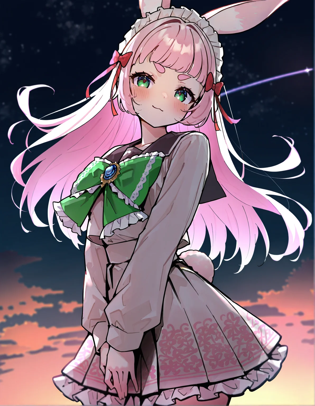 masterpiece, perfect quality, best quality, absolutely eye-catching, absurdres, highres, newest,  <lora:unosakuraillustriousXL:1>, 1girl, unosakura, cowboy shot,