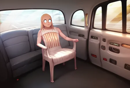 score_9, score_8_up, score_7_up, detailed, <lora:FakeTaxiMeme_XLPD:0.7>, fake taxi, car interior, ground vehicle, <lora:PlasticChair_XLPD:1> plastic chair, (no humans:1.3), scenery,