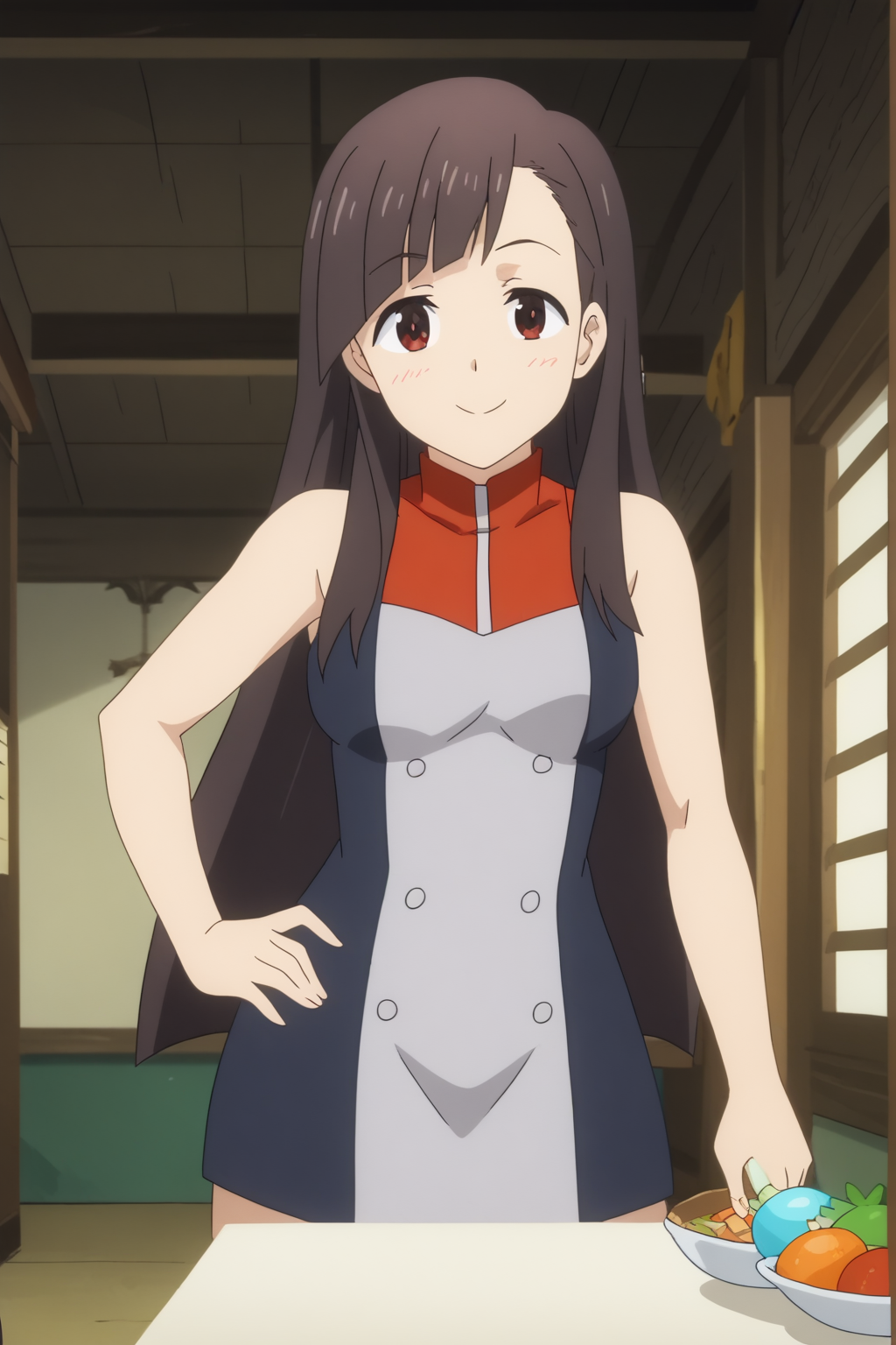yuiyui, anime screencap <lora:Megumin_komekko_yuiyui_yunyun_kazuma-PDXL:0.8>