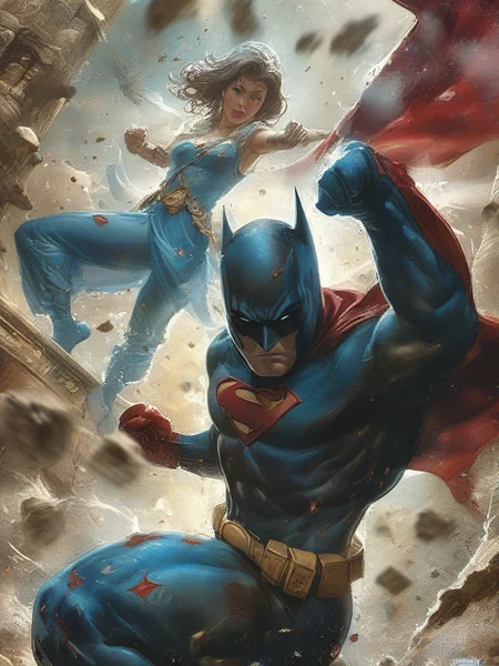 masterpiece,best quality,comic cover,cover art ,digital painting ,style of Jay Anacleto,<lora:tbh106-sdxl-dim64:1>,style of Jay Anacleto