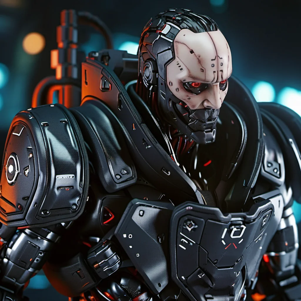 AdamSmasher1024, a robot, closeup face portrait, cyberpunk background, highly detailed, photography, ultra sharp, film, bokeh, professional, 64k <lora:AdamSmasher1024-000375:0.7>
