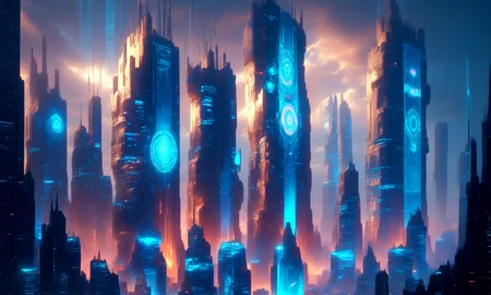 score_9, score_8_up, score_7_up,
<lora:Cyberpunk_Architecture_(Architecture)_(Pony)_(AD):0.8> Cyberpunk Architecture, monumental architecture, architecture, city, cityscape, scenery, building, skyscraper, future, scifi, science fiction, cyberpunk, city skyline,
8K, In'ei, chiaroscuro, rim lighting, perfect depth of field shot, beautiful, sharp focus, crisp details, subsurface scattering and reflections,
photographic anime clouds, photographic realism, masterclass anime, science fiction masterpiece, holograms, holographic advertisements, neon lights, masterclass color theory, asymmetric composition, random time of the day, 8K CGI render,
BREAK zPDXL, zPDXLxxx, <lora:sdxl_lightning_8step_lora:0.4> <lora:detailed_notrigger:0.5>