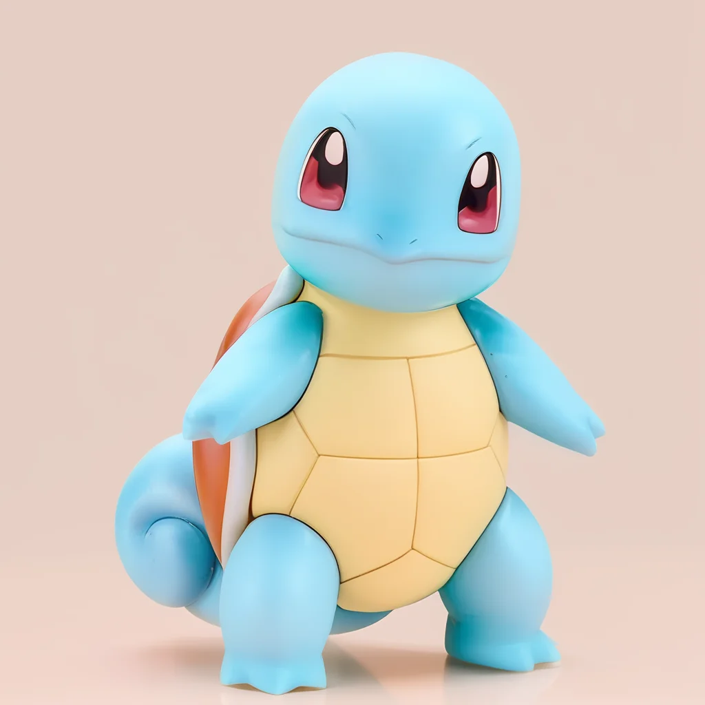 (score_9:0.9),score_8_up,score_7_up,anime style,rating_safe,(zPDXL),<lora:Squirtle ponyXL v3:1>,full body,transparent background,solo,squirtle0007,standing,closed mouth,looking at viewer,squirtle0007,
