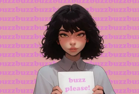 score_9, score_8_up, score_7_up, 
1femboy. holding up paper sign. looking at viewer. simple pink background. anatomically correct. cute face. light skin, long dark hair. g0thicPXL. blank sign in hands.