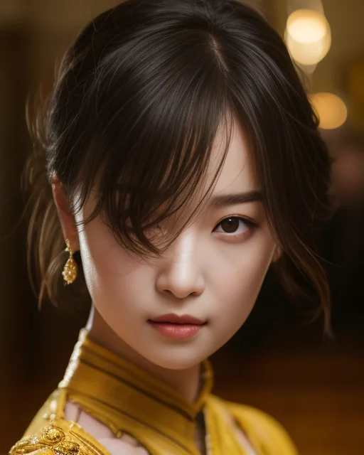 Portrait of an elegant girl,best quality,masterpiece, <lora:nini_v1:1>,nn/nice, A beautiful face full of detail,Delicate facial detail, ray tracing,depth of field,finely detail,best quality,
