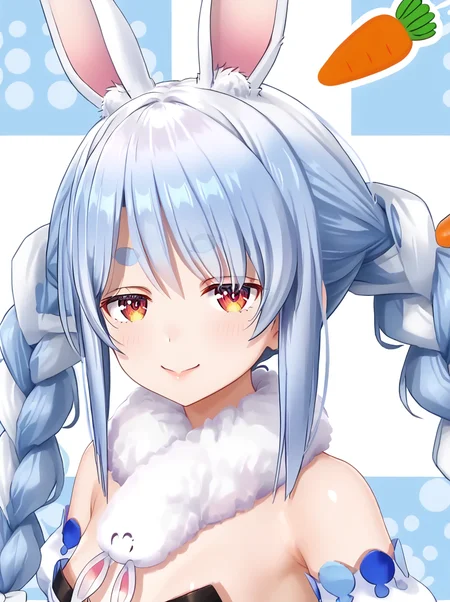 detailed background, shiny skin, posing, rating safe,
<lora:pekora.pony:1>,
pekora,
half-closed eyes, looking at viewer,