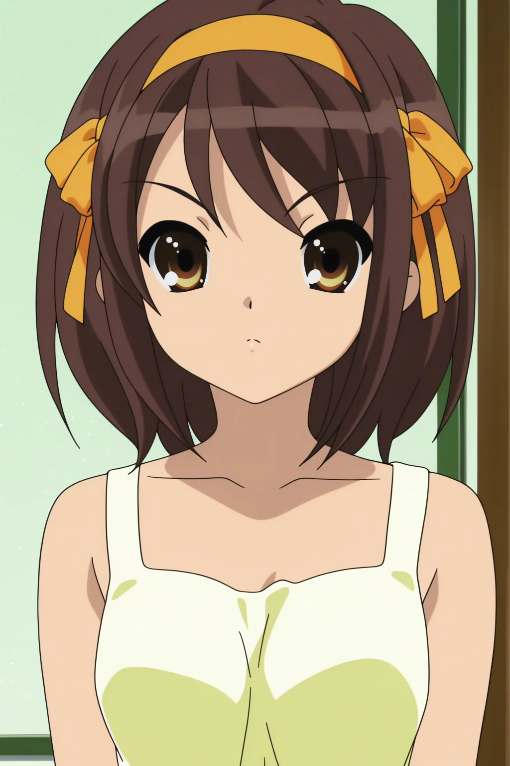 anime coloring, newest, Haruhi Suzumiya <lora:suzumiya_haruhi_no_yuuutsu_-_Haruhi_Suzumiya_-_illustrious:0.8>