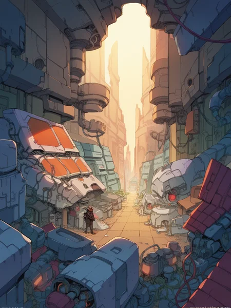 score_9, score_8_up, score_7_up, score_6_up, <lora:r0n1nXLP:1> r0n1n, science fiction, 1girl