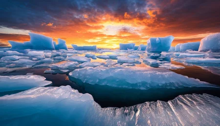 amazing photograph of gorgeous view, award winning, breathtaking, photo of the year, 4k, hyperrealistic, dramatic lighting <lora:Earth35_000010:0.4> <lora:Landscape_Unleashed:0.8>
In the image, there is a beautiful scene of ice and clouds near the horizon. The sun can be seen setting behind these icy formations, creating an enchanting atmosphere. The sky appears to be a mix of cloudy and brightly lit, adding depth and contrast to the image. This serene landscape showcases nature's power as it freezes water into ice, creating stunning visuals in the sky.