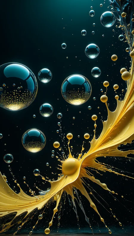 breathtaking impress me by creating an award-winning photograph exploring an original and unconventional theme that captivates and amazes the viewer. many tiny bubbles,glowing bubbles,moving bubbles,motion blur,otherwordly setting,astral planes,Push boundaries of traditional concepts,infusing the image with creativity and wonder,leaving a lasting impression on those who behold it,32K,absurdres,add excessive amounts of detail that enhance the theme of the image,display creativity with the choice of subjects and objects, glow effects, godrays, Hand drawn, render, 8k, octane render, cinema 4d, blender, dark, atmospheric 4k ultra detailed, cinematic, Sharp focus, big depth of field, Masterpiece, colors, 3d octane render, 4k, concept art, trending on artstation, hyperrealistic, Vivid colors, extremely detailed CG unity 8k wallpaper, trending on CGSociety, Intricate, High Detail, dramatic