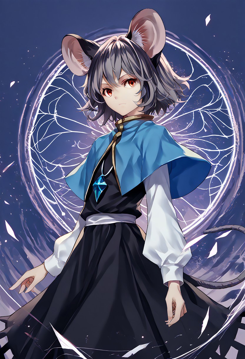 score_9, score_8_up, score_7_up, score_6_up, score_5_up, score_4_up, source_anime, solo, 1girl, 
nazrin, 
masterpiece, best quality, very aesthetic, absurdres,