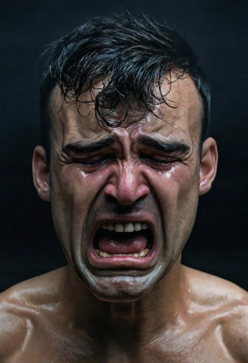 a man Cry