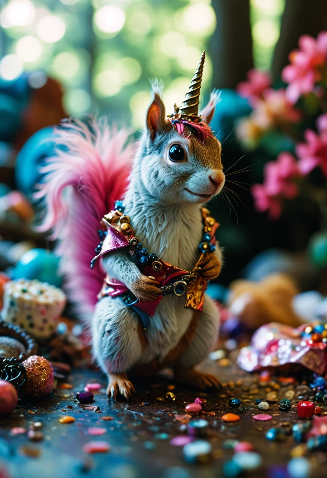 MY PANTIES SHALL REMAIN TWISTED FOR THE NEURODIVERGENT SQUIRREL PRIDE UNICORN AGENDA, intricate life-like details, epic movie scene, hypermaximalism, 35mm photo. <lora:MJ52:0.666> <lora:DetailedEyes_V3:0.777>