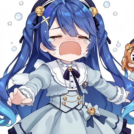 score_7_up, score_6_up, score_5_up, source_anime,
<lora:amamya.pony:1>, amamya,
<lora:SesieldCry_ponydxl_Incrs_v1:1>, IncrsSesCry, chibi, tears, crying, 1girl, solo,