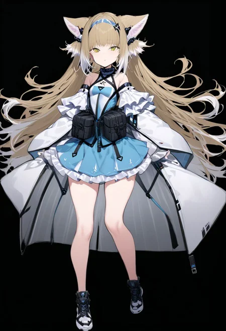 masterpiece, best quality, ultra-detailed, beautiful, nai3, 1girl, solo, full_body, tachi-e,
suzuran_\(arknights\),