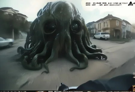 score_9, score_8_up, score_7_up, BREAK
(first person pov, bodycam footage, low quality camera, low resolution, poor quality footage, scan lines, fake screenshot, fisheye lens, english text, low quality broadcast footage:1.3),
BREAK,
(Cthulhu:1.9), building, car