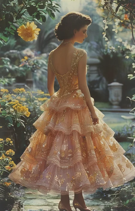 masterpiece,best quality,<lora:tbh318-sdxl:0.9>,illustration,style of Oleg Cassini A bottle of perfume in garden