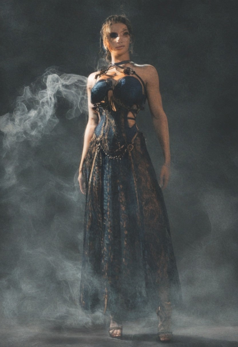 full body,smoke scuplture,Aphrodite, greek mythology, one piece character, simetric body, full body, extremely detailed, cinematic lighting, high contrast, artstation, character concept art, 8K::background love --q 2 --v 4 --stylize 600 --ar 9:16