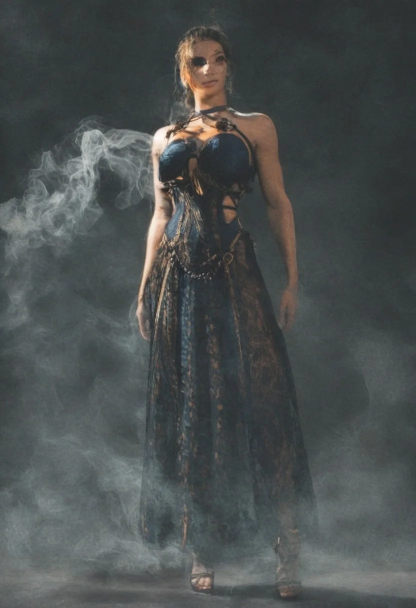 full body,smoke scuplture,Aphrodite, greek mythology, one piece character, simetric body, full body, extremely detailed, cinematic lighting, high contrast, artstation, character concept art, 8K::background love --q 2 --v 4 --stylize 600 --ar 9:16