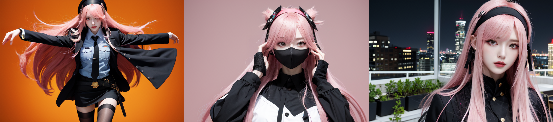 highly insanely detailed, masterpiece, top quality, best quality, highres, 4k, 8k, RAW photo, (very aesthetic, beautiful and aesthetic), 
__lazy-wildcards/cosplay-char/tenkuu_shinpan/yayoi_kusakabe/prompts__, 
<lora:Yayoi_Kusakabe:0.3>, 
(1girl:1.3), 1other, 
__lazy-wildcards/dataset/background__,âââ