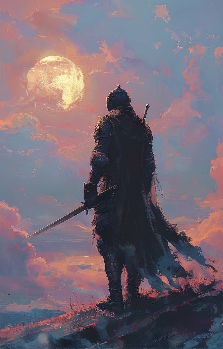 masterpiece,best quality,<lora:tbh326-sdxl:0.9>,illustration,style of Alena Aenami portrait of noble man