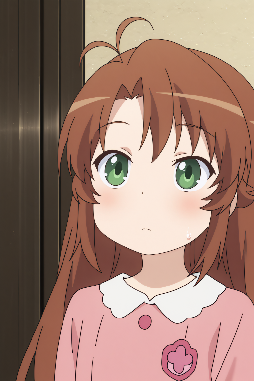 newest, upper body, Komari Koshigaya <lora:Non_Non_Biyori_-_Komari_Koshigaya_-_illustrious:0.8>