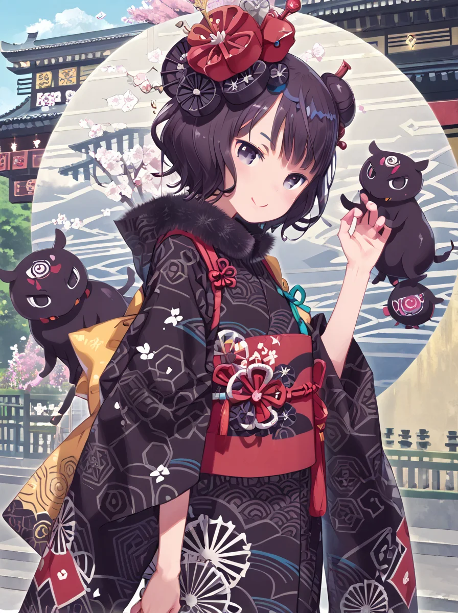 detailed background, shiny skin, rating safe,
<lora:kuroboshi.pony:1>,
kuroboshi, hokusai,