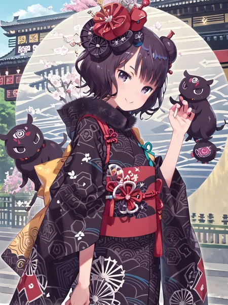 detailed background, shiny skin, rating safe,
<lora:kuroboshi.pony:1>,
kuroboshi, hokusai,