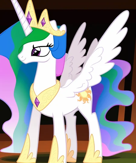 (derpibooru_p_95), princess celestia, solo, show accurate, vector