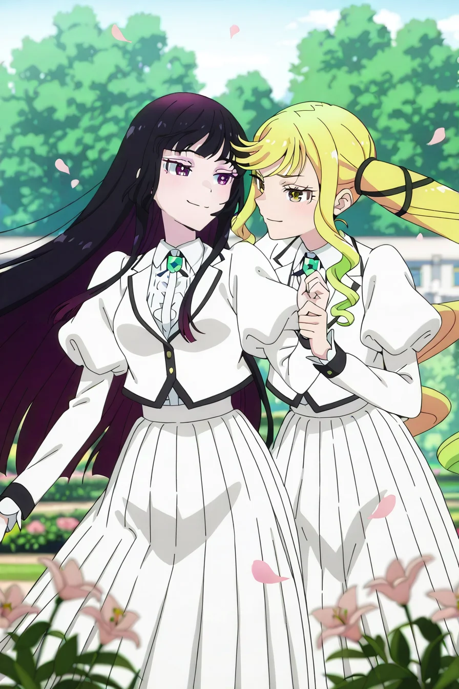 <lora:rocklady.il:1>,
rocklady,
2girls,
otoha, liisa,