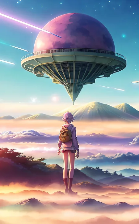 anime artwork hazy misty scene depicting an alien emerging from the fog
    <lora:epi_noiseoffset2:1> . anime style, key visual, vibrant, studio anime,  highly detailed