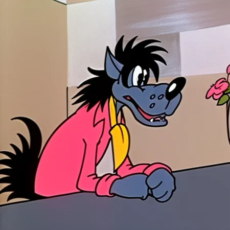 animal <lora:Wolf Nu Pogodi:0.75> masterpiece, best quality, cartoon
