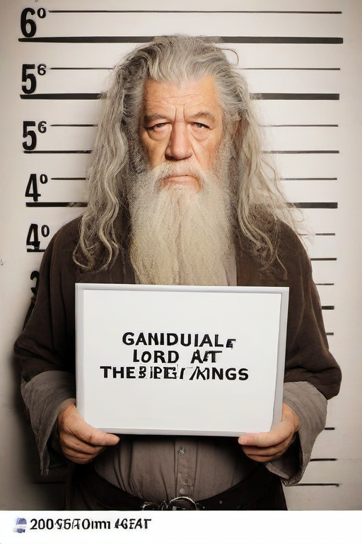 Masterpiece,High Quality,
 <lora:PE_MugShot:0.8> PEMugShot,holding a sign,
gandalf from lord of the rings