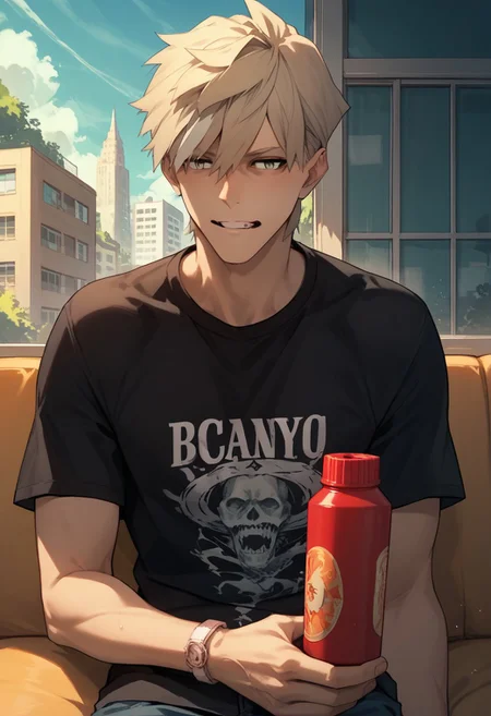 score_9, score_8_up, score_7_up, source_anime, 1boy, PERCIVAL (FATE GRAND ORDER),
T shirt